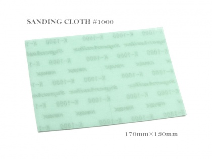 Tamiya Sanding Cloth - 1000, 001/87232