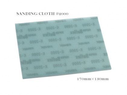 Tamiya Sanding Cloth - 2000, 001/87234