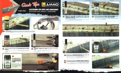 Ships and Submarines Weathering Super Pack 1x20ml, 6x10ml, 3x35ml, 085/A.MIG-7823