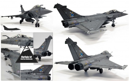 Rafale M Marine Nationale (Limited Edition), 1:48, 002/12368