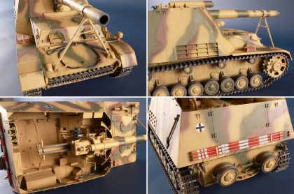German Sd.Kfz.165 Hummel (Late Production), 1:16, 005/00953