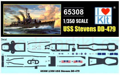 USS Stevens DD-479, 1:350, 083/65308