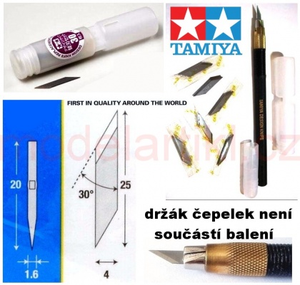 Replacement Blade, 30pcs (náhradní čepele), 001/74074