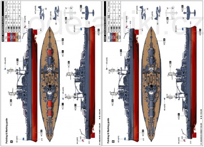 U.S.S. Arizona BB-39 1941, 1:200, 005/03701