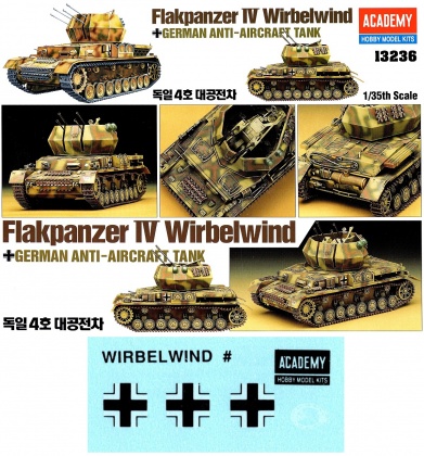 Flakpanzer IV Wirbelwind, 1:35, 002/13236