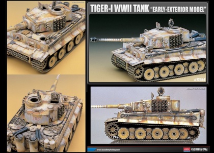 Tiger I + posádka, 1:35, 002/13264