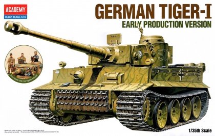 Tiger I + posádka, 1:35, 002/13264