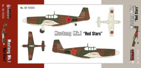 Mustang Mk.I (Red Stars), 1:72, 012/SH72225