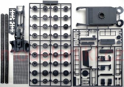 German 8ton Semi Track Sd.kfz 7/1 - 20mm Flakvierling, 1:35, 001/35050