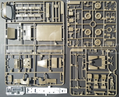 U.S. 2,5ton 6x6 Cargo Truck, 1:48, 001/32548