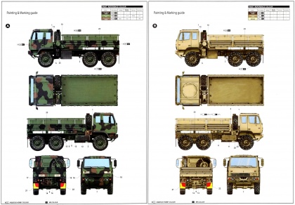 M1083 FMTV Standard Cargo Truck, 1:35, 005/01007