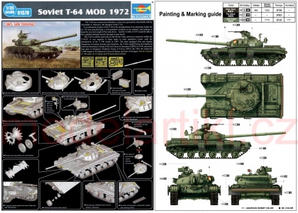 T-64 model 1972, 1:35, 005/01578