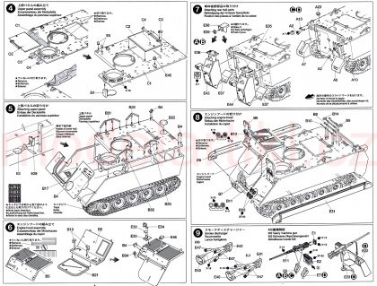 U.S. M113A2 Armored Personnel Carrier Desert Version, 1:35, 001/35265