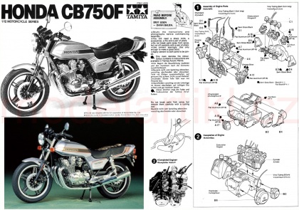 Honda CB750F, 1:12, 001/14006