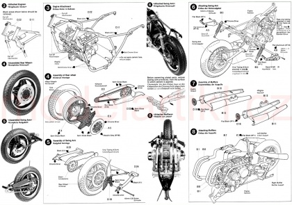 Honda CB750F, 1:12, 001/14006