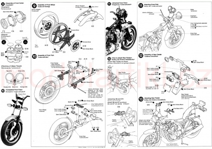 Honda CB750F, 1:12, 001/14006