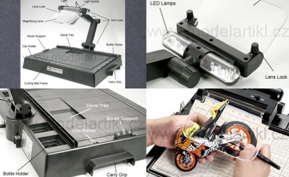 Work Stand w/Magnifying Lens, 001/74064