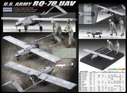 U.S. Army RQ-7B UAV, 1:35, 002/12117
