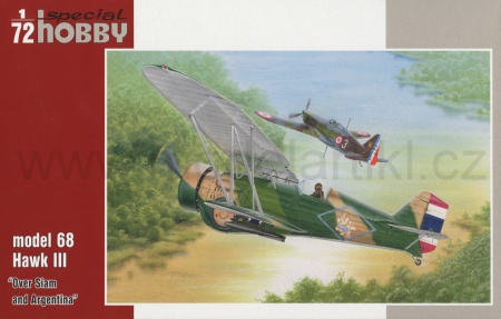Model 68 Hawk III (Over Siam and Argentina), 1:72, 012/SH72256