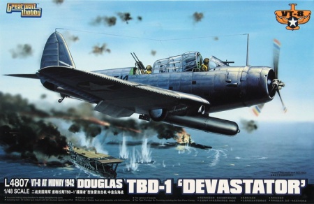 Douglas TBD-1 Devastator (VT-8 at Midway 1942), 1:48, 063/L4807