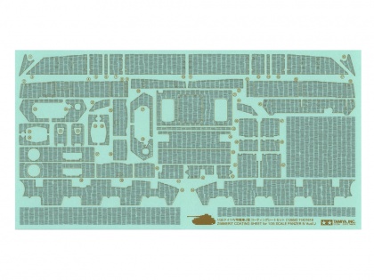 Zimmerit Coating Sheet - Pz.IV Ausf.J, 1:35, 001/12650