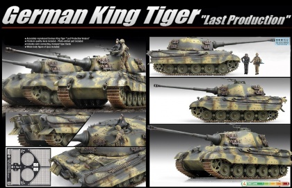 King Tiger Last Production, 1:35, 002/13229