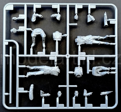 German Panzer Division Front Line Reconnaisance Team, 1:35, 001/35253