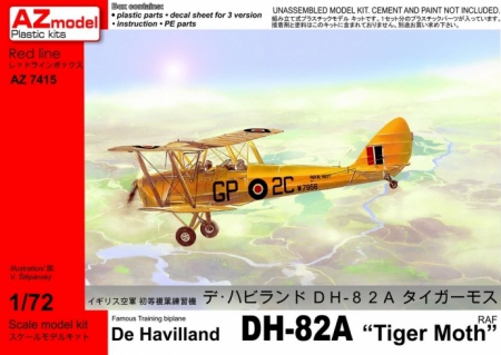 De Havilland DH-82A Tiger Moth (RAF), 1:72, 052/AZ7415