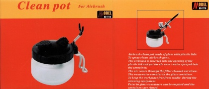 Airbrush Cleaning Pot, 016/BD777A