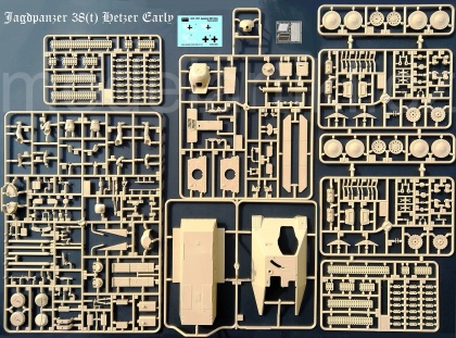 Jagdpanzer 38(t) Hetzer (Early Version), 1:35, 002/13278