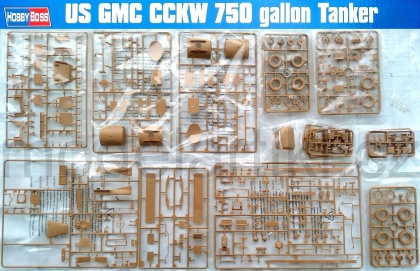 U.S. GMC CCKW 750 gallon tanker version, 1:35, 008/83830