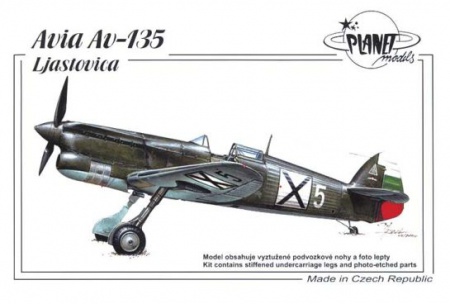 Avia Av-135 Ljastovica, 1:48, 080/PLT122