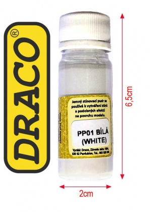Patinovací pigment - bílý (White) 10ml, 087/PP01