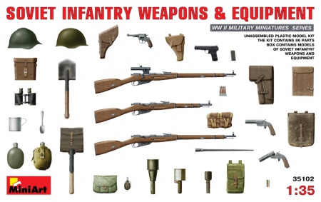 Soviet Infantry Weapons & Equipment, 1:35, 089/35102