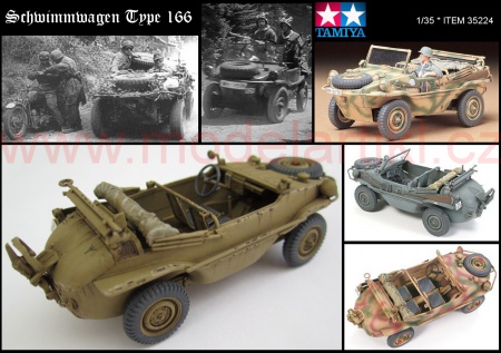 Schwimmwagen Type 166, 1:35, 001/35224