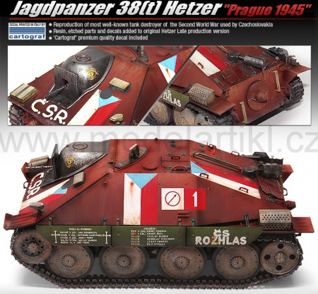 Jagdpanzer 38(t) Hetzer - Prague 1945 (Limited Edition - reedice), 1:35, 002/13277