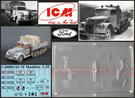 V3000S/SS M (Sd.Kfz.3b) Maultier, 1:35, 057/35412