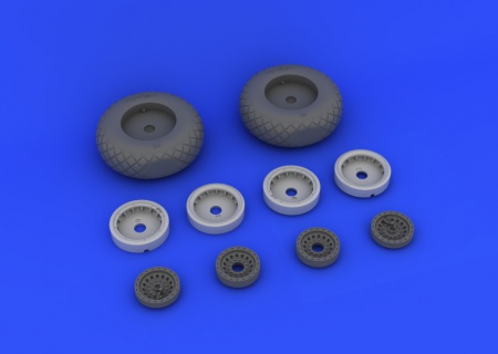 B-17 wheels (1:32 HK models), 1:32, 003/632017