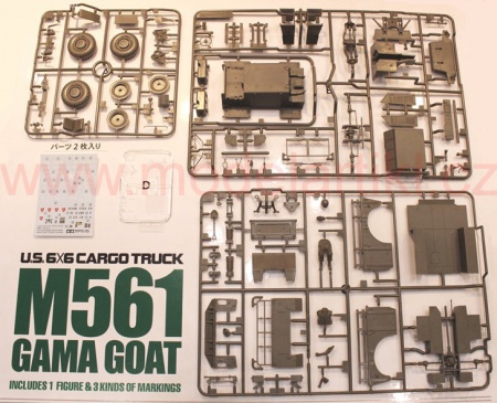 U.S. 6x6 Cargo Truck M561 Gama Goat, 1:35, 001/35330