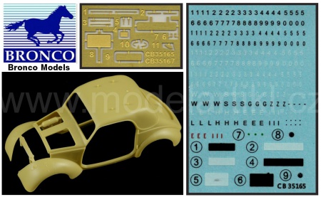 Italian Light Civilian Car (Hard Top) w/Lady & Girl w/Dog, 1:35, 062/CB35167
