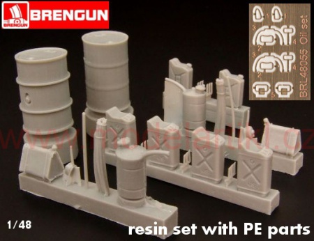 Oil and fuel set, 1:48, 055/BRL48055