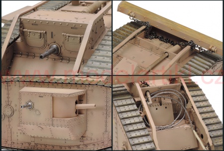 British Tank Mark IV Male (w/Single Motor), 1:35, 001/30057