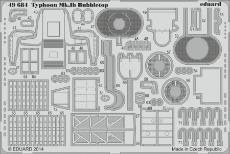 Typhoon Mk.Ib Bubbletop (1:48 Italeri/Hasegawa), 1:48, 003/49684