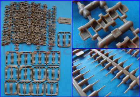Russian 650mm Omsh Track-Link Set for KV-1/KV-2 (Workable), 1:35, 062/AB3560