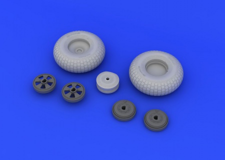 Mosquito FB Mk.IV wheels (1:32 HKM), 1:32, 003/632061