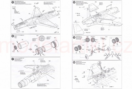 Lockheed Martin F-16C Fighting Falcon Block 25/32, 1:48, 001/61101