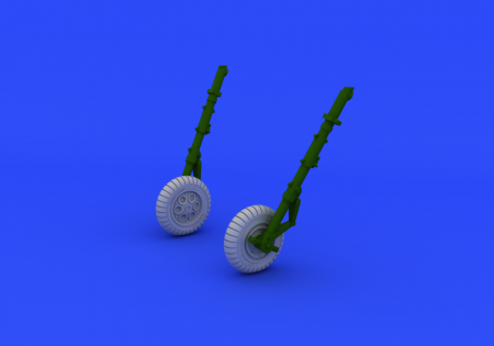 Fw 190A wheels early (1:72 Eduard), 1:72, 003/672095