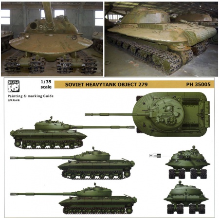 Soviet Heavy Tank Object 279, 1:35, 102/PH35003