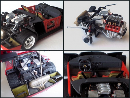 Ferrari F40, 1:24, 001/24295