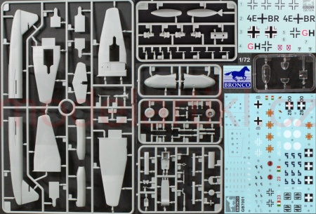 Blohm & Voss BV P.178 Reconnaissance Jet, 1:72, 062/GB7006